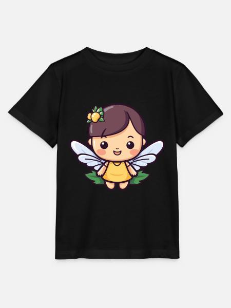Fee Niedlich Märchen - Stanley/Stella Kinder T-Shirt MINI CREATOR - Schwarz