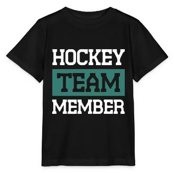 Hockey Team - Stanley/Stella MINI CREATOR Kids’ T-Shirt - black - Front - Mikhail (115cm)