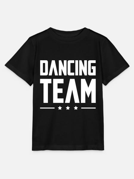 Dancing Team - Stanley/Stella Kinder T-Shirt MINI CREATOR - Schwarz