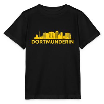 Dortmunder! Dortmund, my city! - Stanley/Stella MINI CREATOR Kids’ T-Shirt - black - Front - Mikhail (115cm)