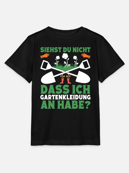 Schrebergarten Landschaftsgärtner Gärtnerin - Stanley/Stella Kinder T-Shirt MINI CREATOR - Schwarz