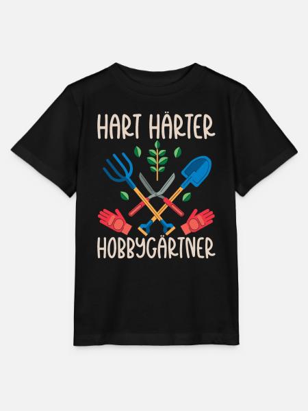 Schrebergarten Gartenbau Gartenarbeit - Stanley/Stella Kinder T-Shirt MINI CREATOR - Schwarz