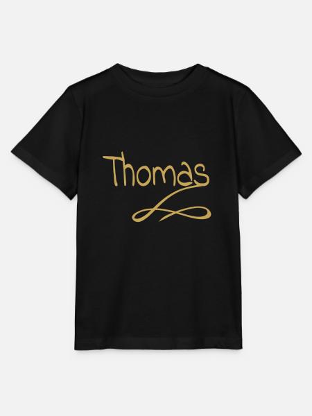Geschenk für thomas - Stanley/Stella Kinder T-Shirt MINI CREATOR  - Schwarz