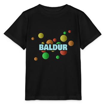 Fosse à balles de Baldur - T-shirt bio MINI CREATOR Stanley/Stella Enfant - noir - Devant - Mikhail (115cm)
