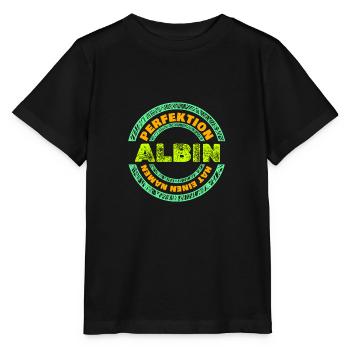 Perfekt Albin - Stanley/Stella Kinder T-Shirt MINI CREATOR  - Schwarz - Vorne - Mikhail (115cm)