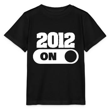 2012 - T-shirt bio MINI CREATOR Stanley/Stella Enfant - noir - Devant - Mikhail (115cm)