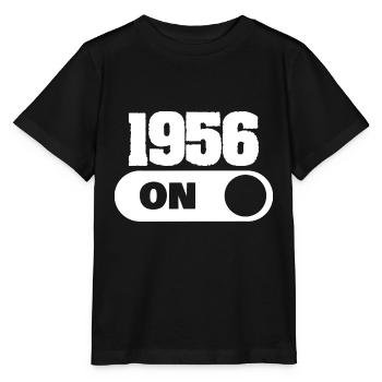 1956 - Stanley/Stella Kinder T-Shirt MINI CREATOR  - Schwarz - Vorne - Mikhail (115cm)