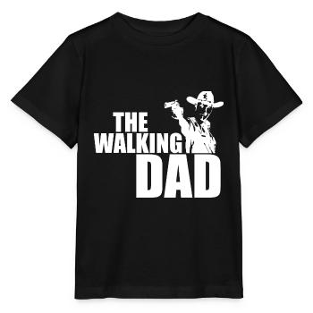 Le père de La Walking - T-shirt bio MINI CREATOR Stanley/Stella Enfant - noir - Devant - Mikhail (115cm)