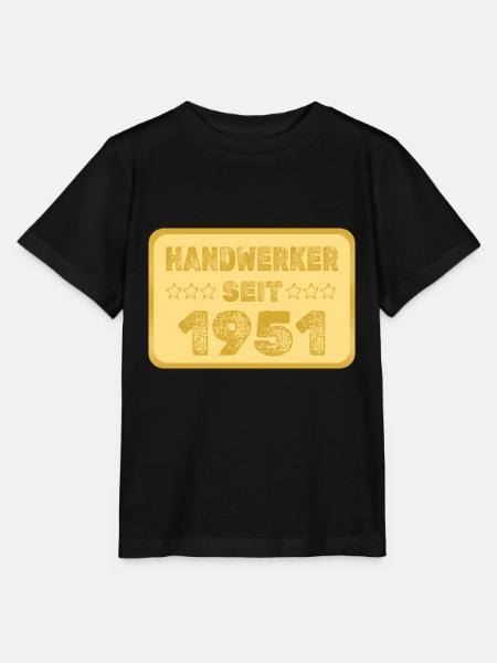 seit 1951 - Stanley/Stella Kinder T-Shirt MINI CREATOR - Schwarz