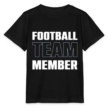 Football Team - Stanley/Stella MINI CREATOR Kids’ T-Shirt - black - Front - Mikhail (115cm)
