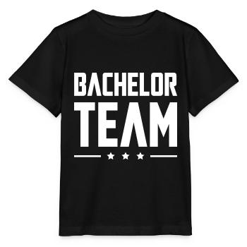 Bachelor Team - Stanley/Stella Kinder T-Shirt MINI CREATOR  - Schwarz - Vorne - Mikhail (115cm)