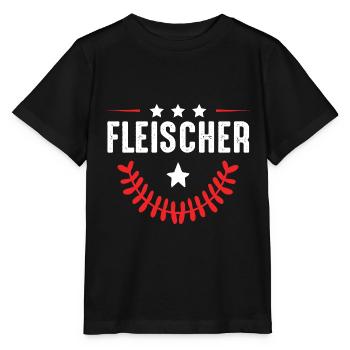Fleischer Beruf - Stanley/Stella Kinder T-Shirt MINI CREATOR  - Schwarz - Vorne - Mikhail (115cm)