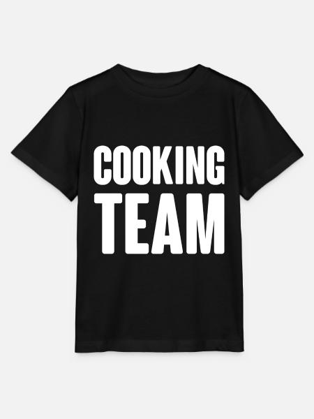 Cooking Team - Stanley/Stella Kinder T-Shirt MINI CREATOR  - Schwarz