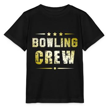 Équipe de bowling - T-shirt bio MINI CREATOR Stanley/Stella Enfant - noir - Devant - Mikhail (115cm)