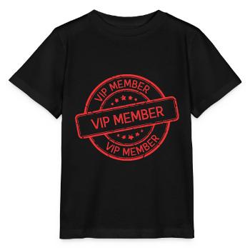 Vip Member - Stanley/Stella MINI CREATOR Kids’ T-Shirt - black - Front - Mikhail (115cm)