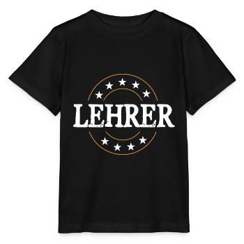Lehrer Beruf - Stanley/Stella Kinder T-Shirt MINI CREATOR  - Schwarz - Vorne - Mikhail (115cm)