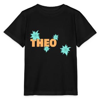 Edelweiss Theo - Stanley/Stella MINI CREATOR Kids’ T-Shirt - black - Front - Mikhail (115cm)
