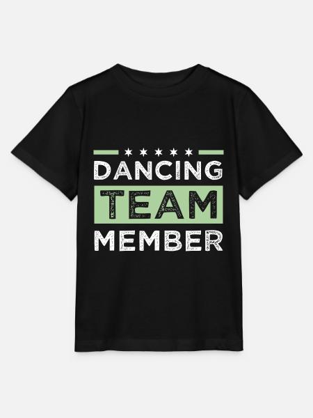 Dancing Team - Stanley/Stella Kinder T-Shirt MINI CREATOR  - Schwarz