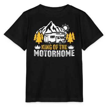 King of Motorhome - Stanley/Stella MINI CREATOR Kids’ T-Shirt - black - Front - Mikhail (115cm)