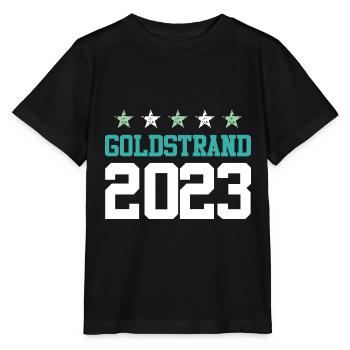 Sables d’or 2023 (Garantie du prix le plus bas) - T-shirt bio MINI CREATOR Stanley/Stella Enfant - noir - Devant - Mikhail (115cm)