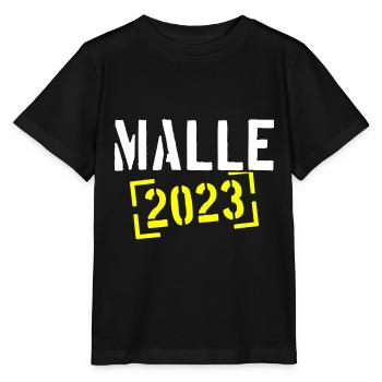 Malle 2023 - T-shirt bio MINI CREATOR Stanley/Stella Enfant - noir - Devant - Mikhail (115cm)