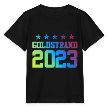 Goldstrand 2023 - Stanley/Stella Kinder T-Shirt MINI CREATOR  - Schwarz - Vorne - Mikhail (115cm)