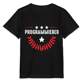 Programmierer Beruf - Stanley/Stella Kinder T-Shirt MINI CREATOR  - Schwarz - Vorne - Mikhail (115cm)