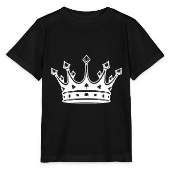 Krone Royal Crown - Stanley/Stella MINI CREATOR Kids’ T-Shirt - black - Front - Mikhail (115cm)