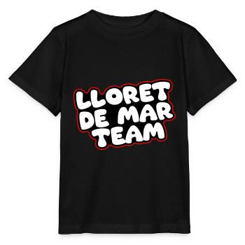 L’équipe Lloret De Mar - T-shirt bio MINI CREATOR Stanley/Stella Enfant - noir - Devant - Mikhail (115cm)