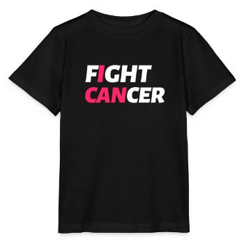 Fight Cancer Cancer Hospital Chemo Therapy - Stanley/Stella MINI CREATOR Kids’ T-Shirt - black - Front - Mikhail (115cm)
