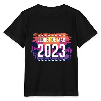 Lloret De Mar 2023 - Stanley/Stella Kinder T-Shirt MINI CREATOR  - Schwarz - Vorne - Mikhail (115cm)