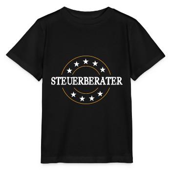 Steuerberater Beruf - Stanley/Stella Kinder T-Shirt MINI CREATOR  - Schwarz - Vorne - Mikhail (115cm)