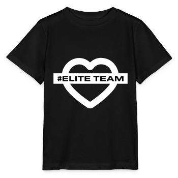 Amour du cœur de l’équipe d’élite - T-shirt bio MINI CREATOR Stanley/Stella Enfant - noir - Devant - Mikhail (115cm)