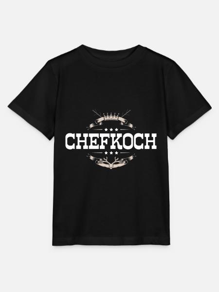 Chefkoch Kochen - Stanley/Stella Kinder T-Shirt MINI CREATOR - Schwarz