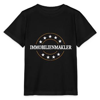 Immobilienmakler Beruf - Stanley/Stella Kinder T-Shirt MINI CREATOR  - Schwarz - Vorne - Mikhail (115cm)