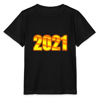 Année 2021 - T-shirt bio MINI CREATOR Stanley/Stella Enfant - noir - Devant - Mikhail (115cm)