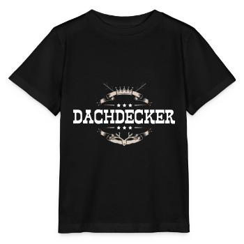 Dachdecker Beruf - Stanley/Stella Kinder T-Shirt MINI CREATOR  - Schwarz - Vorne - Mikhail (115cm)