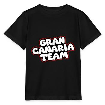 Gran Canaria Team - Stanley/Stella Kinder T-Shirt MINI CREATOR  - Schwarz - Vorne - Mikhail (115cm)