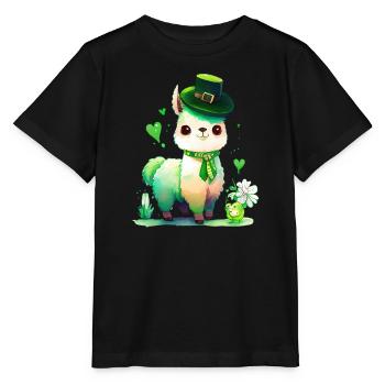 St Paddy’s St Patricksday St Patrick Day - T-shirt bio MINI CREATOR Stanley/Stella Enfant - noir - Devant - Mikhail (115cm)