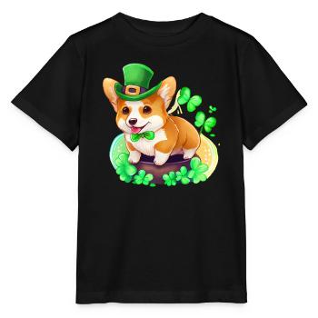 St Paddy’s St Patricksday St Patrick Day - T-shirt bio MINI CREATOR Stanley/Stella Enfant - noir - Devant - Mikhail (115cm)