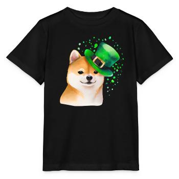 St Paddy’s St Patricksday St Patrick Day - T-shirt bio MINI CREATOR Stanley/Stella Enfant - noir - Devant - Mikhail (115cm)