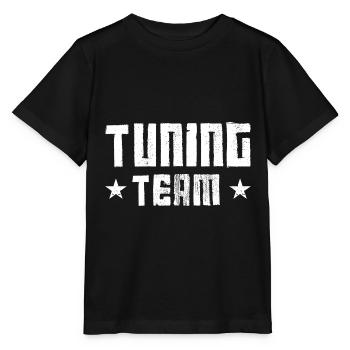 Équipe de tuning - T-shirt bio MINI CREATOR Stanley/Stella Enfant - noir - Devant - Mikhail (115cm)