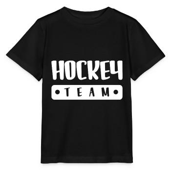 Hockey Team - Stanley/Stella MINI CREATOR Kids’ T-Shirt - black - Front - Mikhail (115cm)