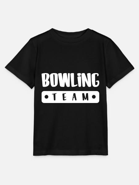 Bowling Team - Stanley/Stella Kinder T-Shirt MINI CREATOR - Schwarz