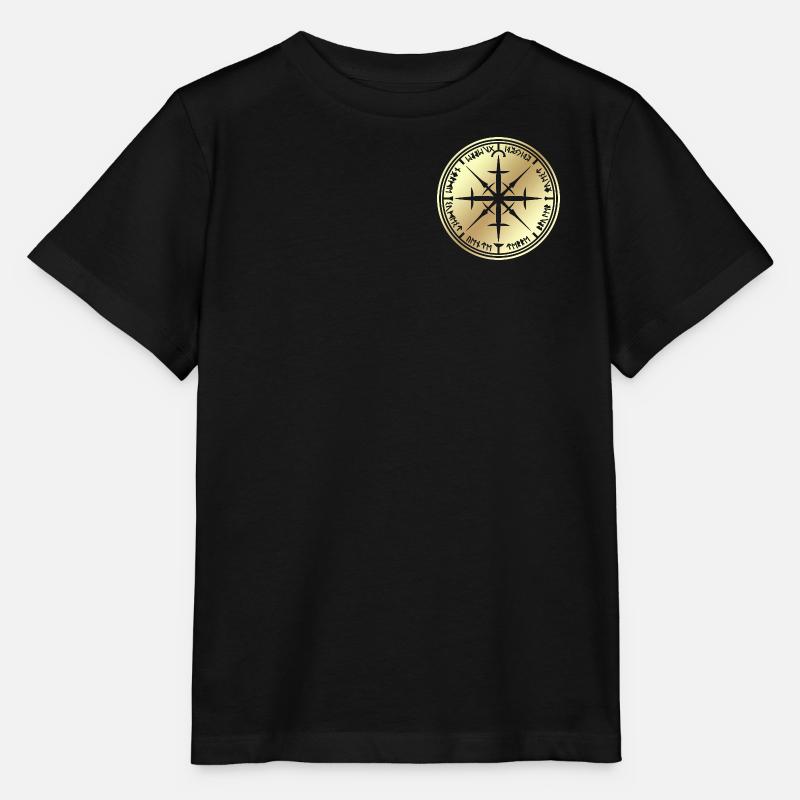 Windrose - Stanley/Stella Kinder T-Shirt MINI CREATOR - Schwarz