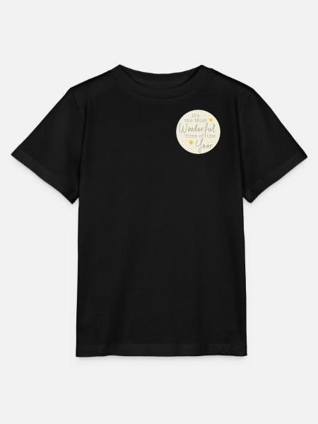 ItsTheMostWonderfulTime - Christmas - Stanley/Stella Kinder T-Shirt MINI CREATOR - Schwarz