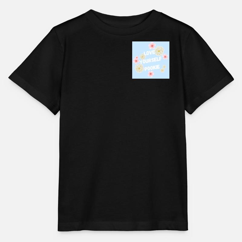 Liebe Dich Selbst Pookie Design - Stanley/Stella Kinder T-Shirt MINI CREATOR  - Schwarz