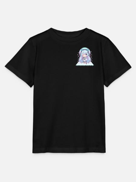 Kawaii Gamerin mit Katzenohren - Stanley/Stella Kinder T-Shirt MINI CREATOR  - Schwarz