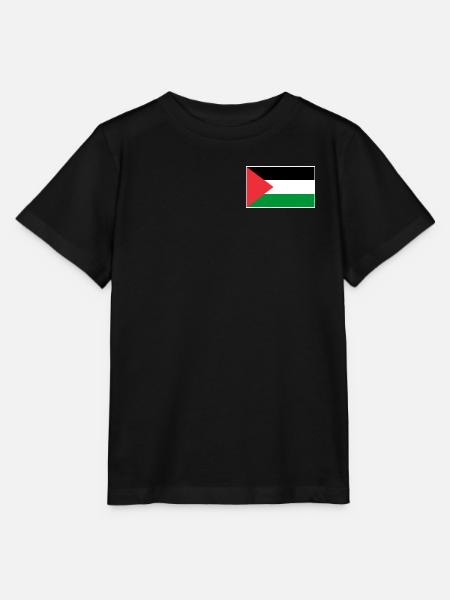 Palestine Flag - Stanley/Stella Kinder T-Shirt MINI CREATOR  - Schwarz