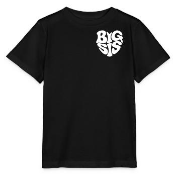 Big Sis - Stanley/Stella Kinder T-Shirt MINI CREATOR  - Schwarz - Vorne - Mikhail (115cm)